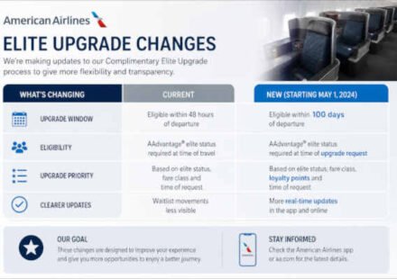 AMERICAN AIRLINES UPGRADE 2026