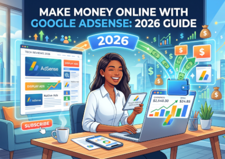 Make money online with google adsense 2026 guide