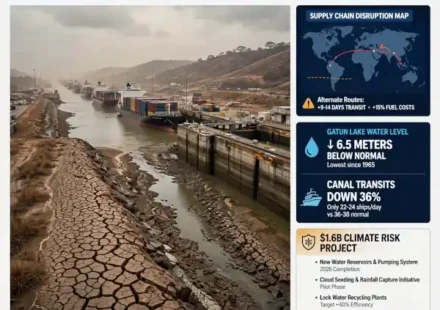 panama canal drought