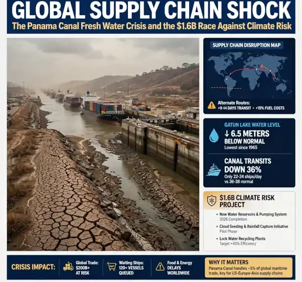 panama canal drought